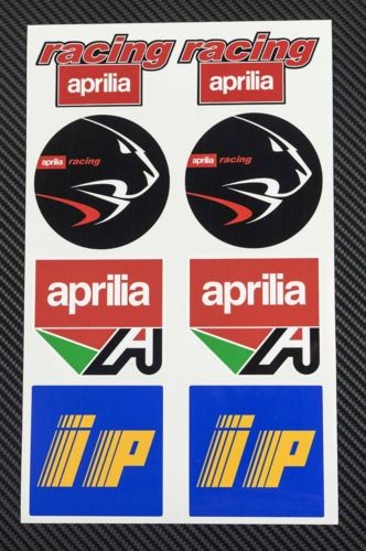 アプリリアレーシング aprilia racing KIT 8枚セット ステッカー_画像1