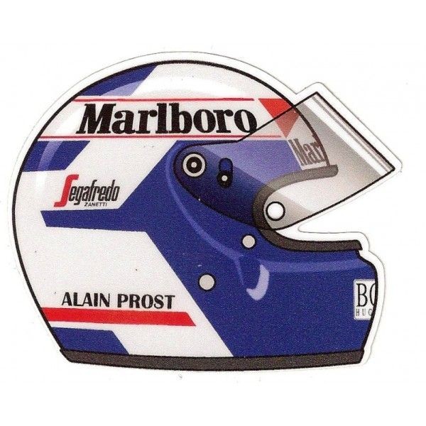 ヤフオク アラン プロスト ヘルメット Alain Prost 75mm