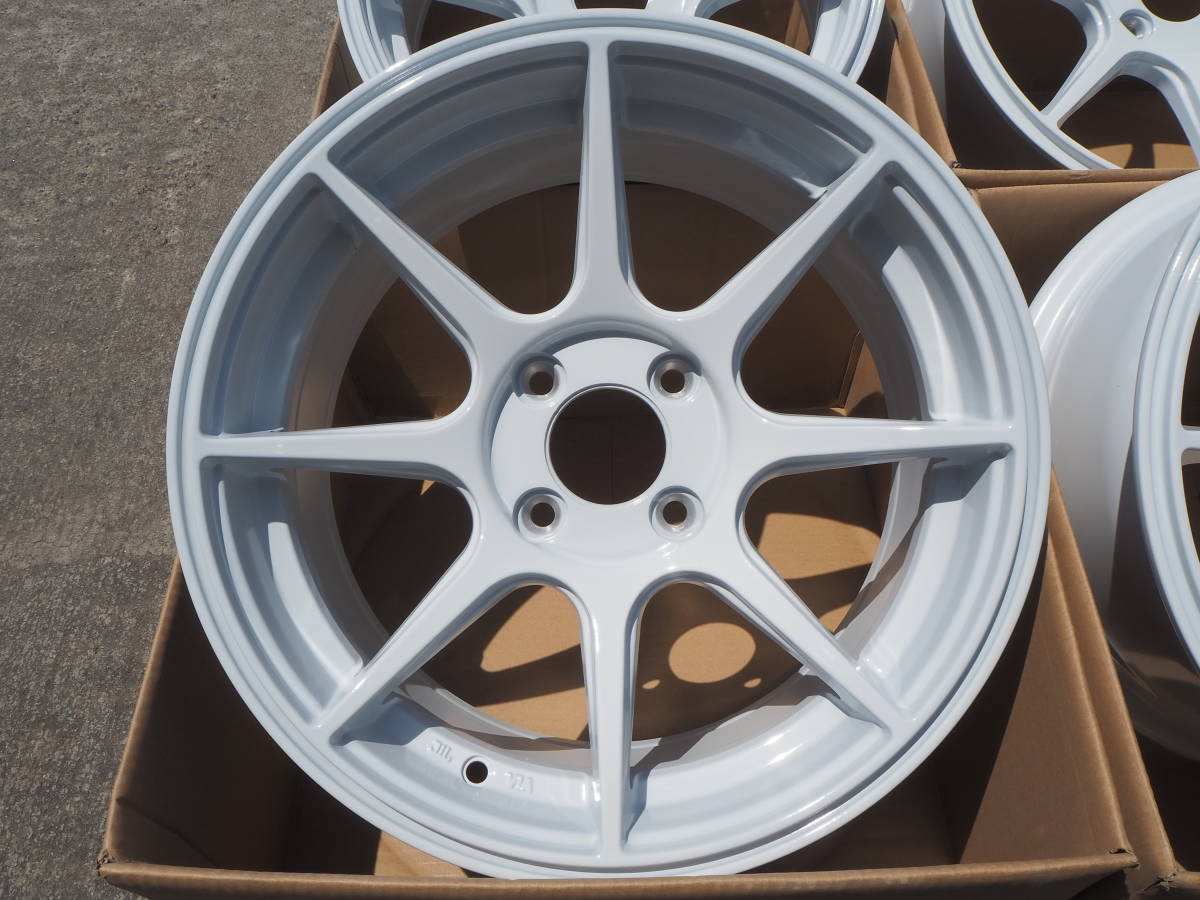 無料 逆ゾリ 185 60R15 7J 30 4H100 新品 人気 軽量 ホイール 激安 1台