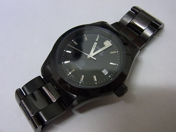 ◆SWISS MILITARY　クオーツ腕時計　男性用　[02019M]_画像1