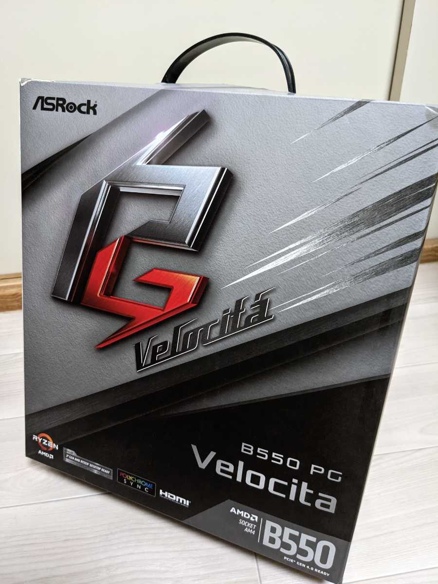 BIOS確認済】ASRock B550 PG Velocita Ryzen AMD AM4 マザーボード