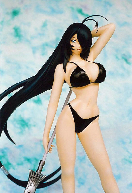 msasiya made 1/5 scale cold cast made has painted final product Great Guardians . feather . length 3 black swimsuit Ver