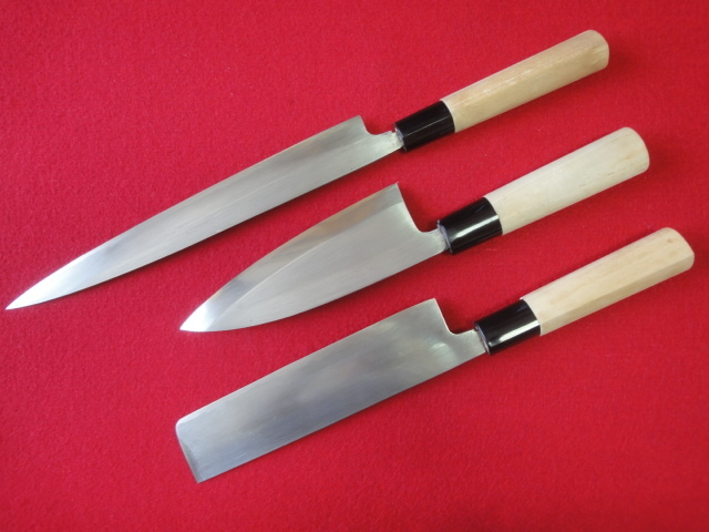 ください ヤフオク! 源昭忠 和包丁 全長約48cm 刃渡り約3 - 水野 純正特注 源昭忠 柳刃包丁 尺 調理器具