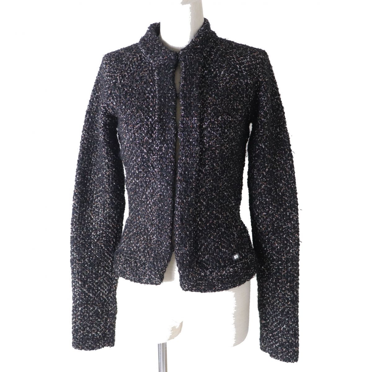 極美品◎正規品 イタリア製 CHANEL シャネル 03A P21873 レディース