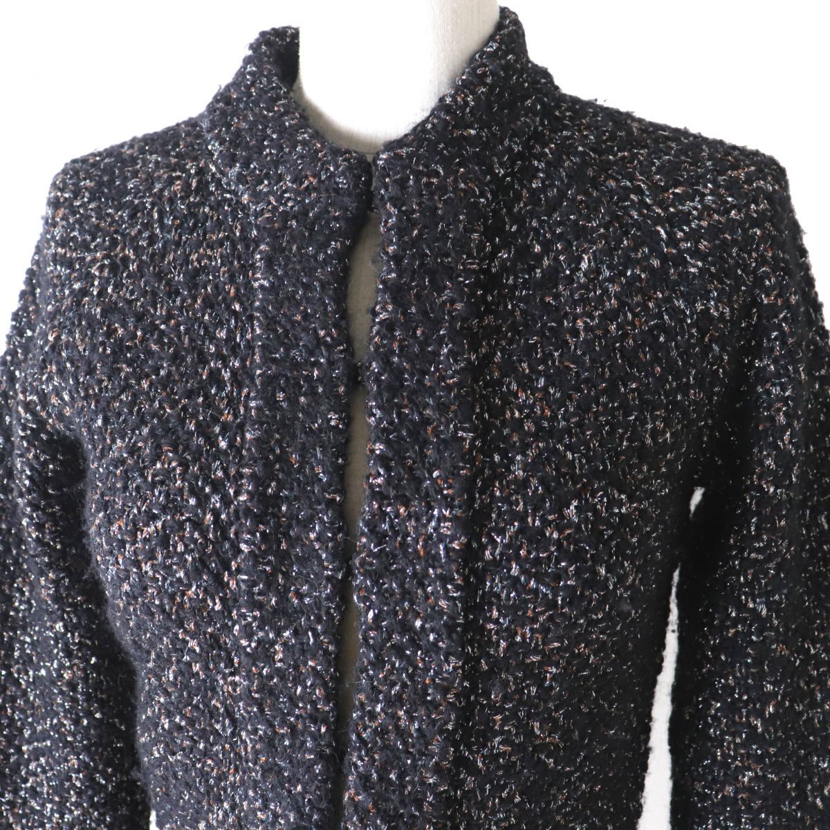極美品◎正規品 イタリア製 CHANEL シャネル 03A P21873 レディース