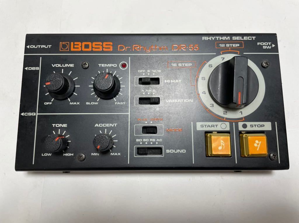 BOSS DR.RHYTHM DR-55 ヴィンテージリズムボックス アナログドラム