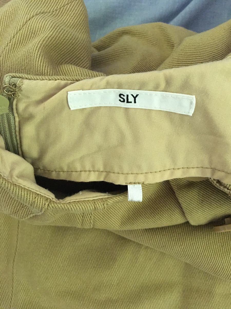 SLY スライ ロングスカート　ベージュ　Fサイズ