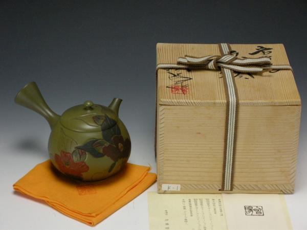 常滑焼 伊藤昭陽 作 緑泥椿彫急須|Yahoo!フリマ(旧PayPayフリマ) 常滑焼 伊藤昭陽 作 緑泥椿彫急須|Yahoo!フリマ(旧PayPayフリマ)