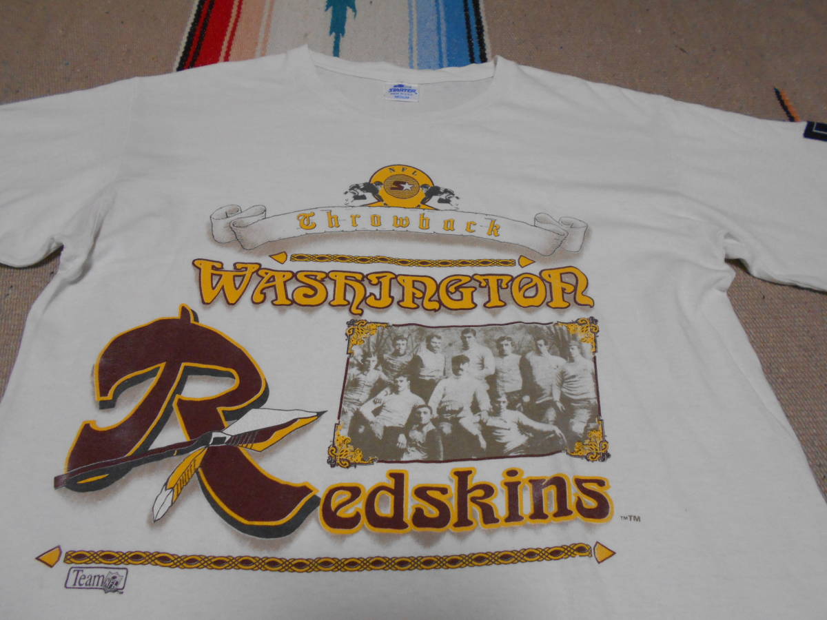 １９８０年代製STARTER WASHINGTON REDSKINS THROWBACKレッドスキンズ アメフト アメリカン フットボールAMERICAN FOOTBALL Super Bowl NFL_画像1