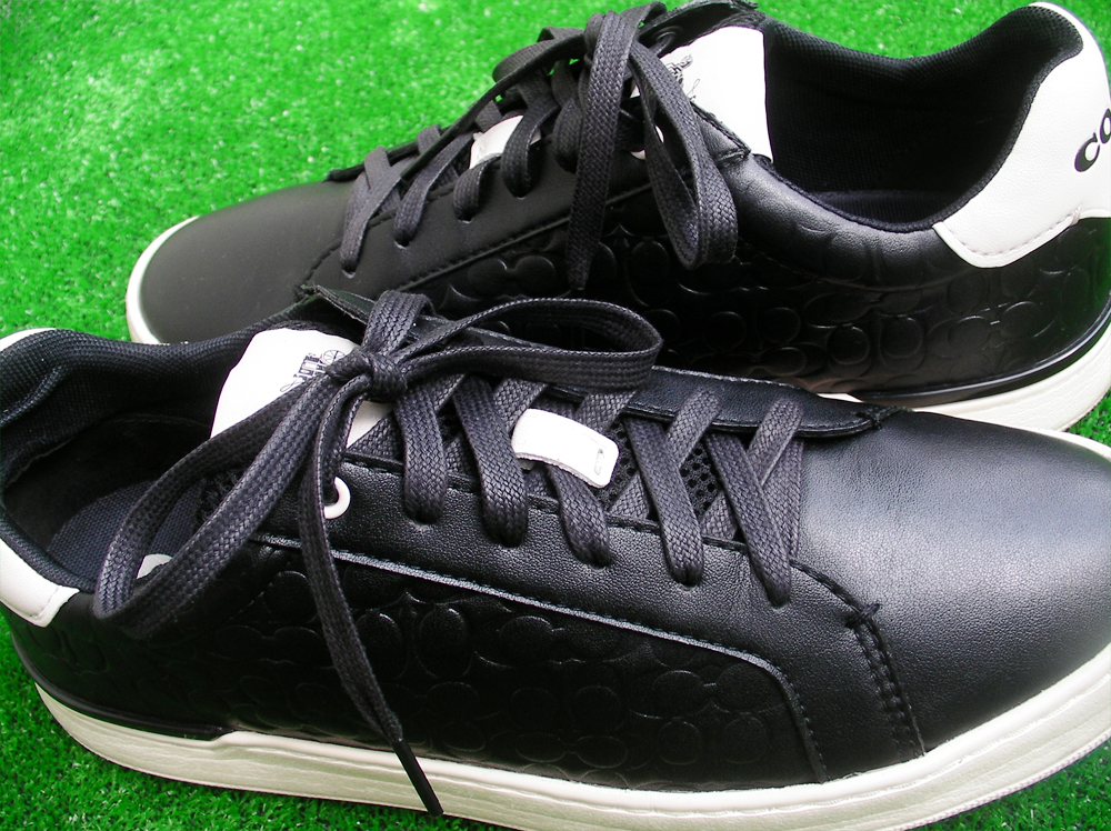  sneakers leather 26.5~27cm * beautiful used COACH Coach s021