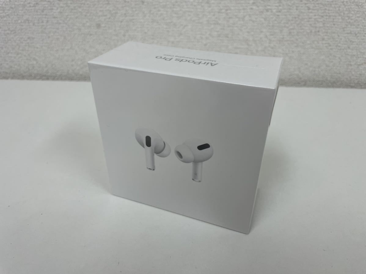 管80031 国内正規品 Apple AirPods Pro エアポッズ プロ ワイヤレスイヤホン MLWK3J/A Bluetooth iPhone 高音質 純正 MagSafe 充電ケース付_画像1