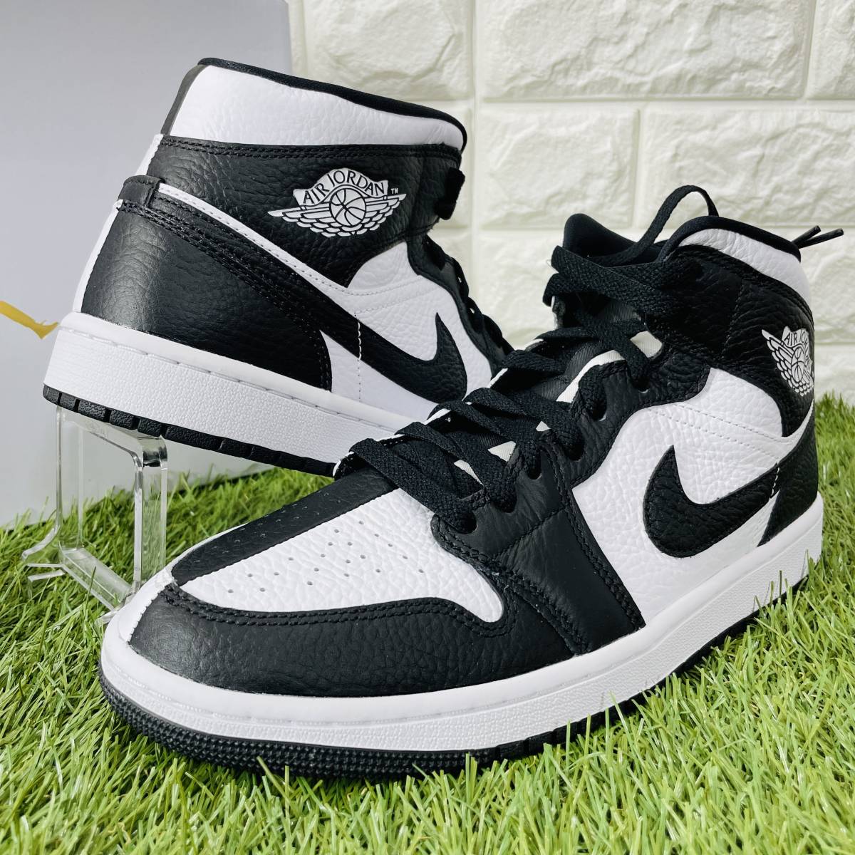 即決 ナイキ ウィメンズ エア ジョーダン 1 ミッド SE オマージュ NIKE WMNS AIR JORDAN 1 MID AJ1 白黒 27.0cm 送料込み DR0501-101_画像4