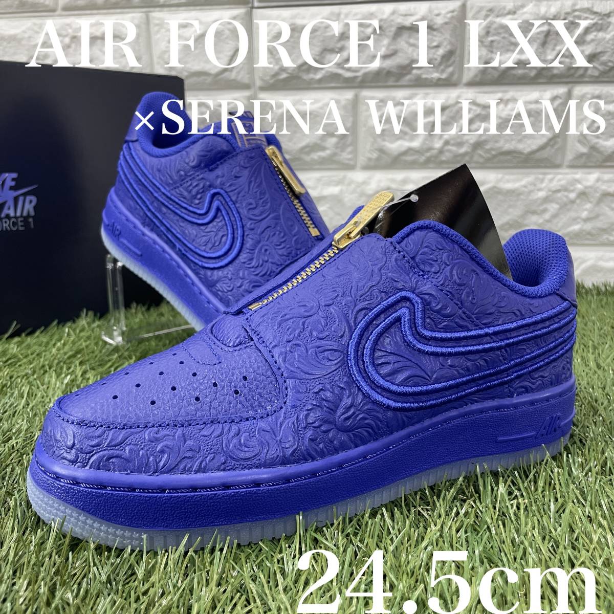 セリーナ・ウィリアムズ × ナイキ ウィメンズ エアフォース 1 ロー LXX NIKE WMNS AIRFORCE1 AF1 スニーカー 24.5cm 送料込 DR9842-400