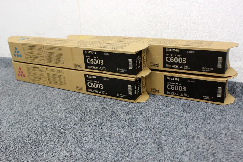 RICOH MP PトナーC6003 4色4本セット-