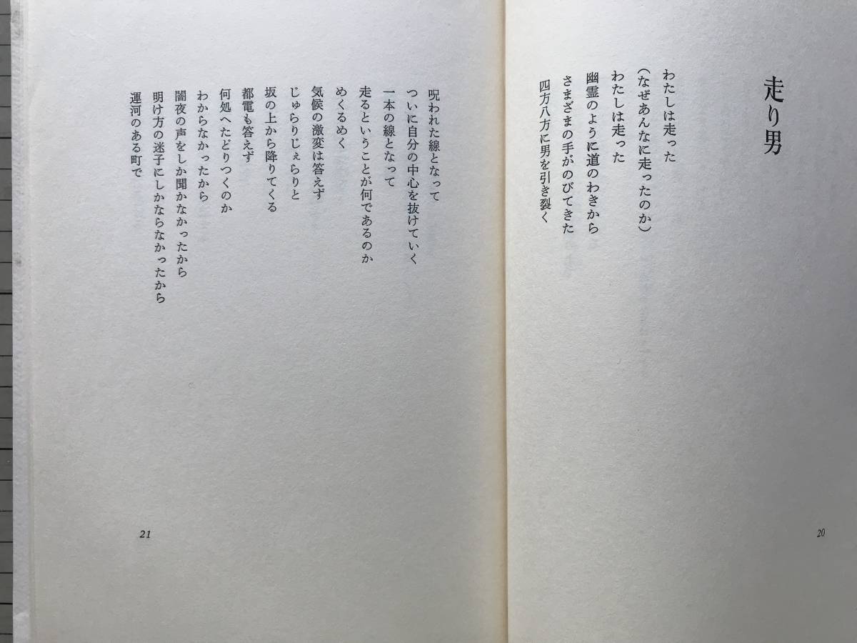 『詩集 気狂いフルート』佐々木幹郎 思潮社 1979年刊 ※詩人 失われた言葉を求めて 春風のカンジンスキー・冬兎・漕ぐことの遊覧 他 07342_画像4