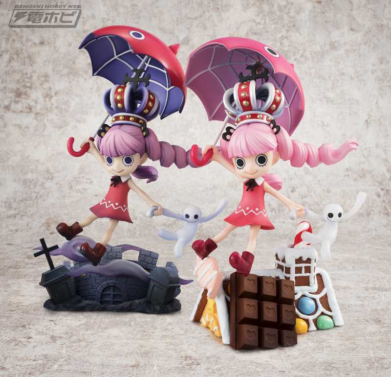 新品未開封品 2種セット Portrait.Of.Pirates ワンピースシリーズ CB-EX ペローナ【GOTHIC】【SWEET】2種類セット メガハウス POP 正規購入_画像1