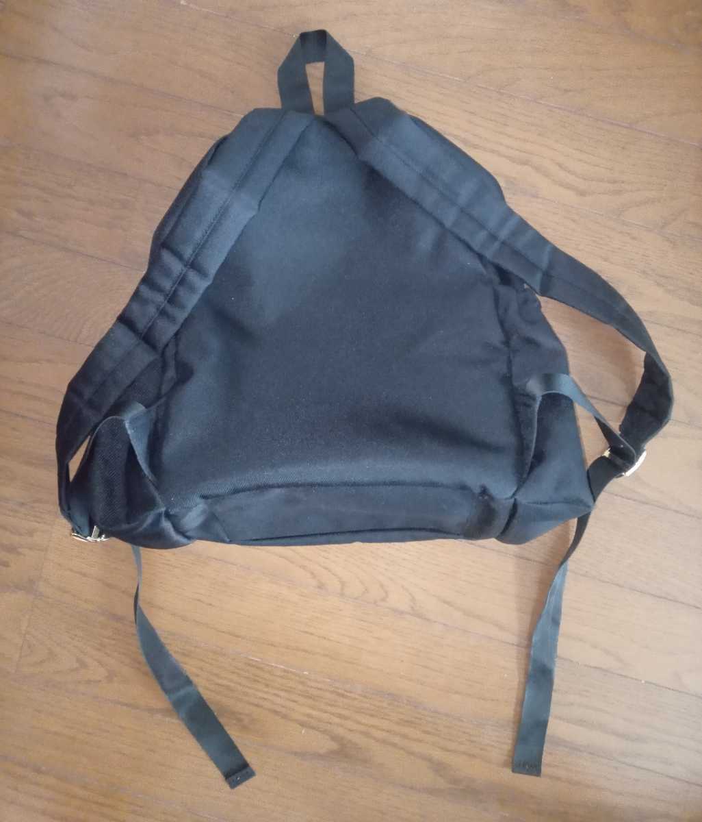 TOCCAトッカ マザーズリュック Cordura マザーズバッグ 黒 リボン