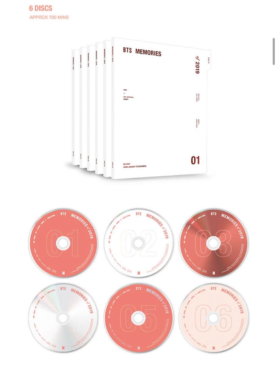 未使用】BTS Memories of 2019 Blu-ray メモリーズ 【韓国公式数量限定商品