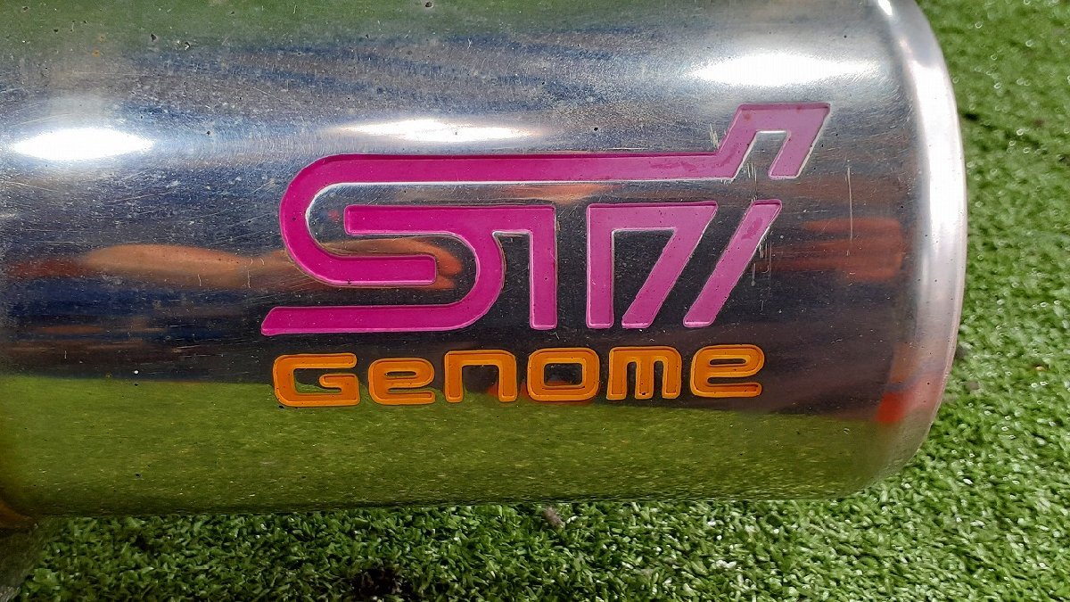 新J管理70795 H16 レガシィ BP5】★スバル STi Genome リア マフラー 左右 ★_画像3