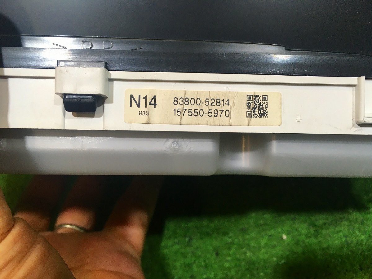 新S管理70972 H22 プロボックス NCP50V】★スピードメーター 2NZ-FE オートマ★走行距離 157419km_画像4