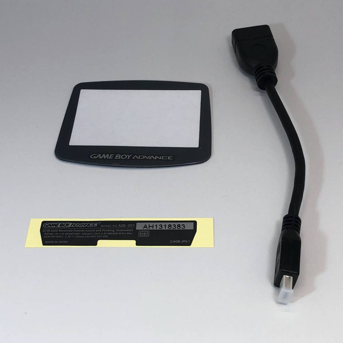 IPSバックライト液晶& HDMI端子搭載GBA本体 レストア品ゲームボーイアドバンス　ブラック＆グリーン_画像9