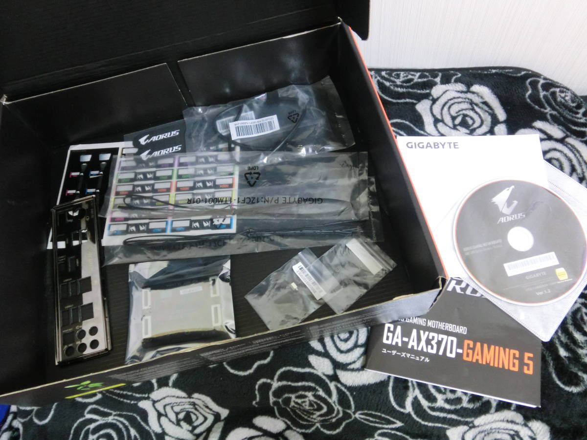 ★GIGABYTE★GA-AX370-Gaming 5 (rev. 1.0)★中古美品★動作確認済み★_画像5