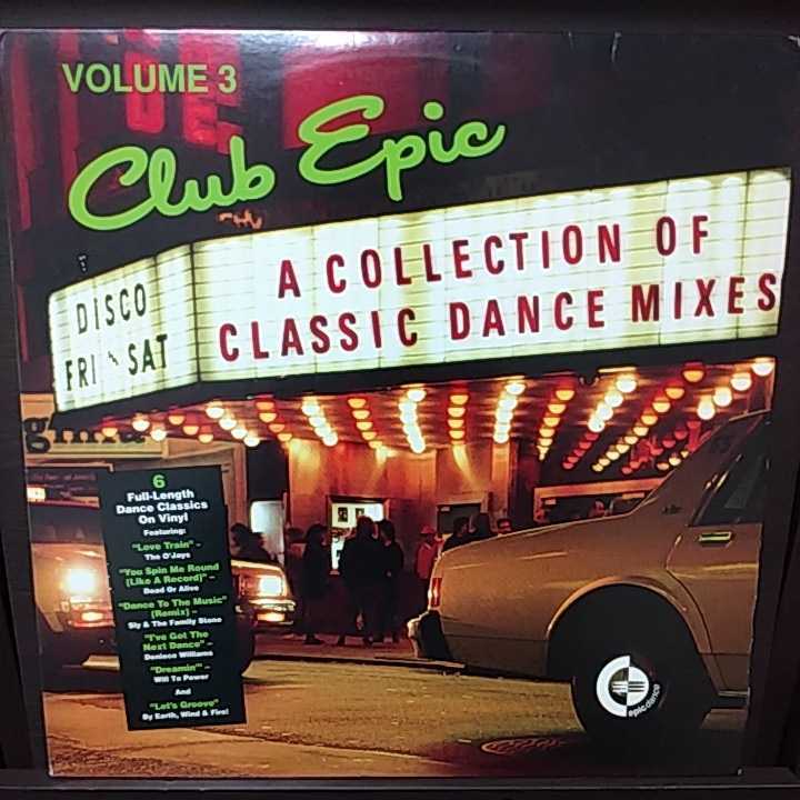 LP US盤/V.A CLUB EPIC VOLUME 3 （A COLLECTION OF CLASSIC DANCE MIXES）_画像1