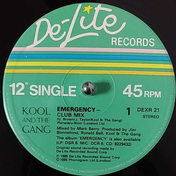 12inch UK盤/KOOL AND THE GANG EMERGENCY_画像3
