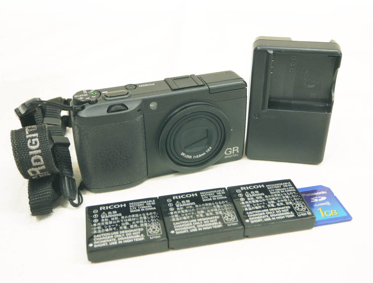 H56○良品 RICOH リコー GR DIGITAL II 2 コンパクトデジタルカメラ