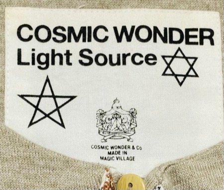 極美品 Cosmic Wonder Light Source コズミックワンダーライトソース トップス カットソー ニット セーター 長袖 ベージュ ネイビー size1の画像4