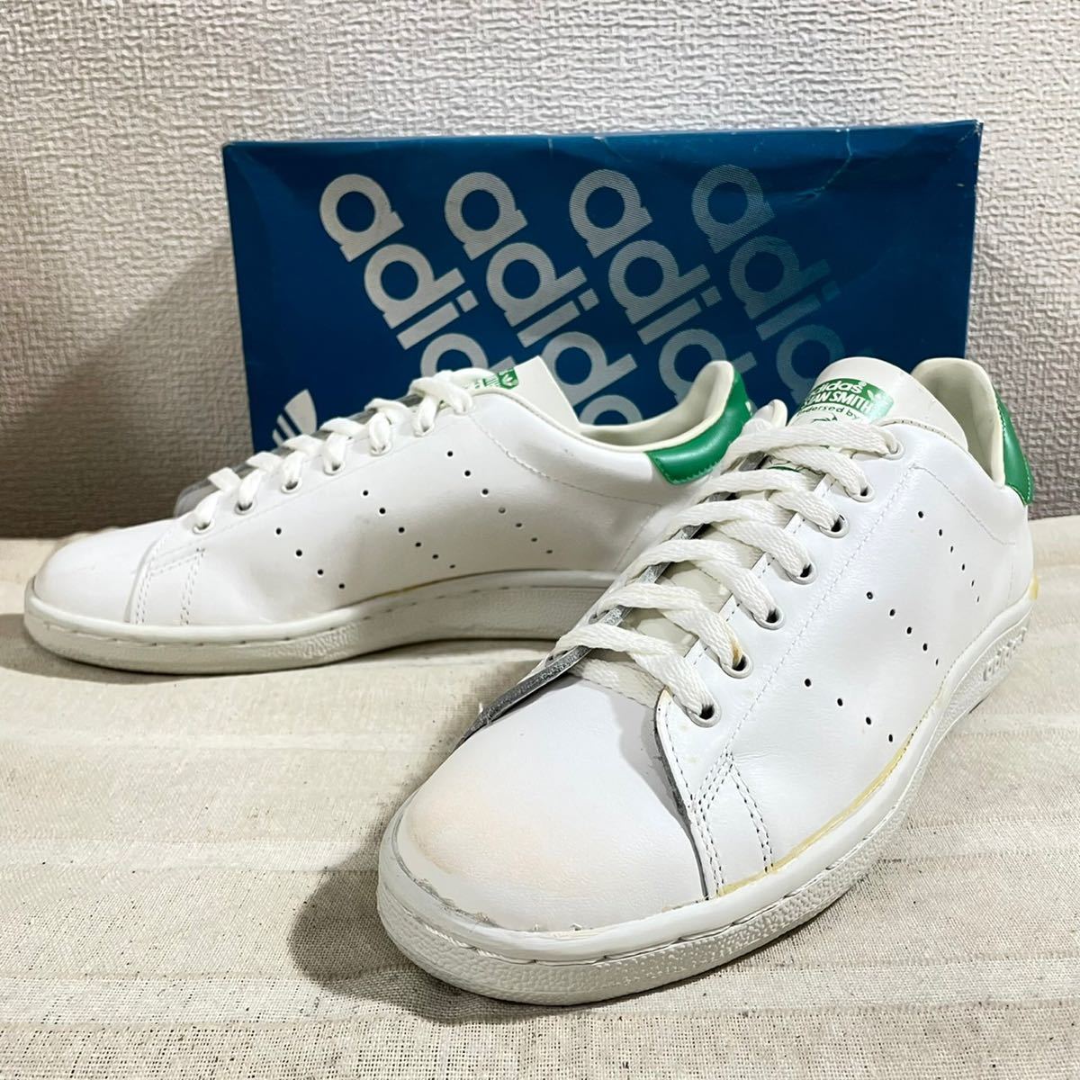 80年代 adidasスタンスミス デッドストック27cm