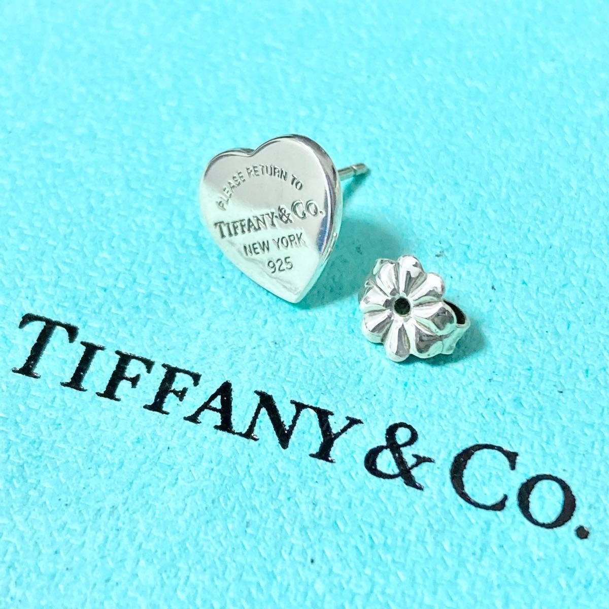 TIFFANY&Co ティファニー　リターントゥハート　ピアス　片耳　Tiffany シルバー