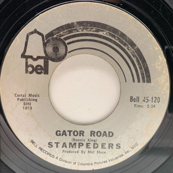 USオリジナル 7インチ STAMPEDERS Sweet City Woman / Gator Road ('71 Bell) スタンピーダーズ 45RPM. _画像2