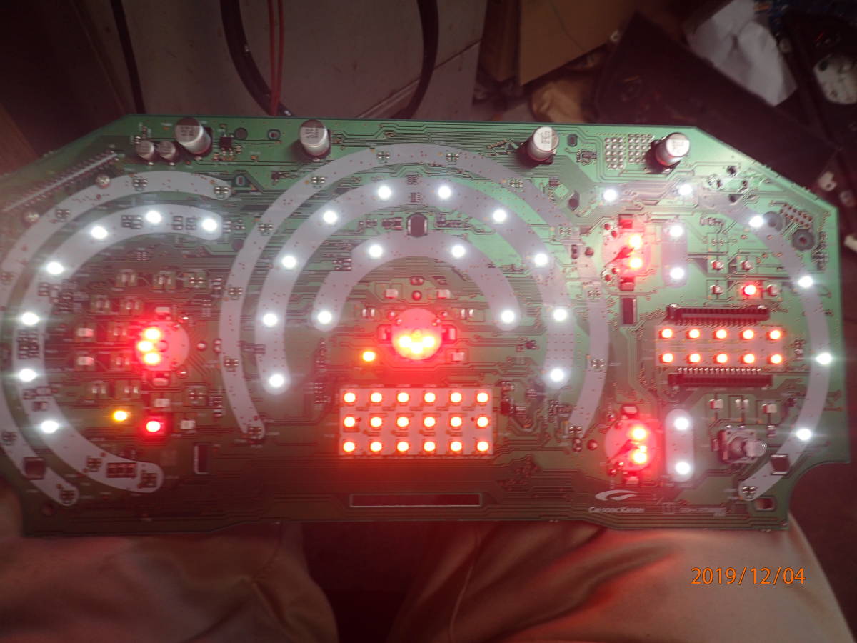 ティアナJ32 スピードメーター バックライトLED全打ち換え済 ③ 現車のODOに設定して発送します 2