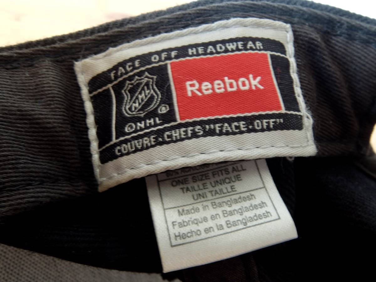 Reebok リーボック NHL BOSTON BRUINS ボストン ブルーインズ キャップ 即決あり！の画像4