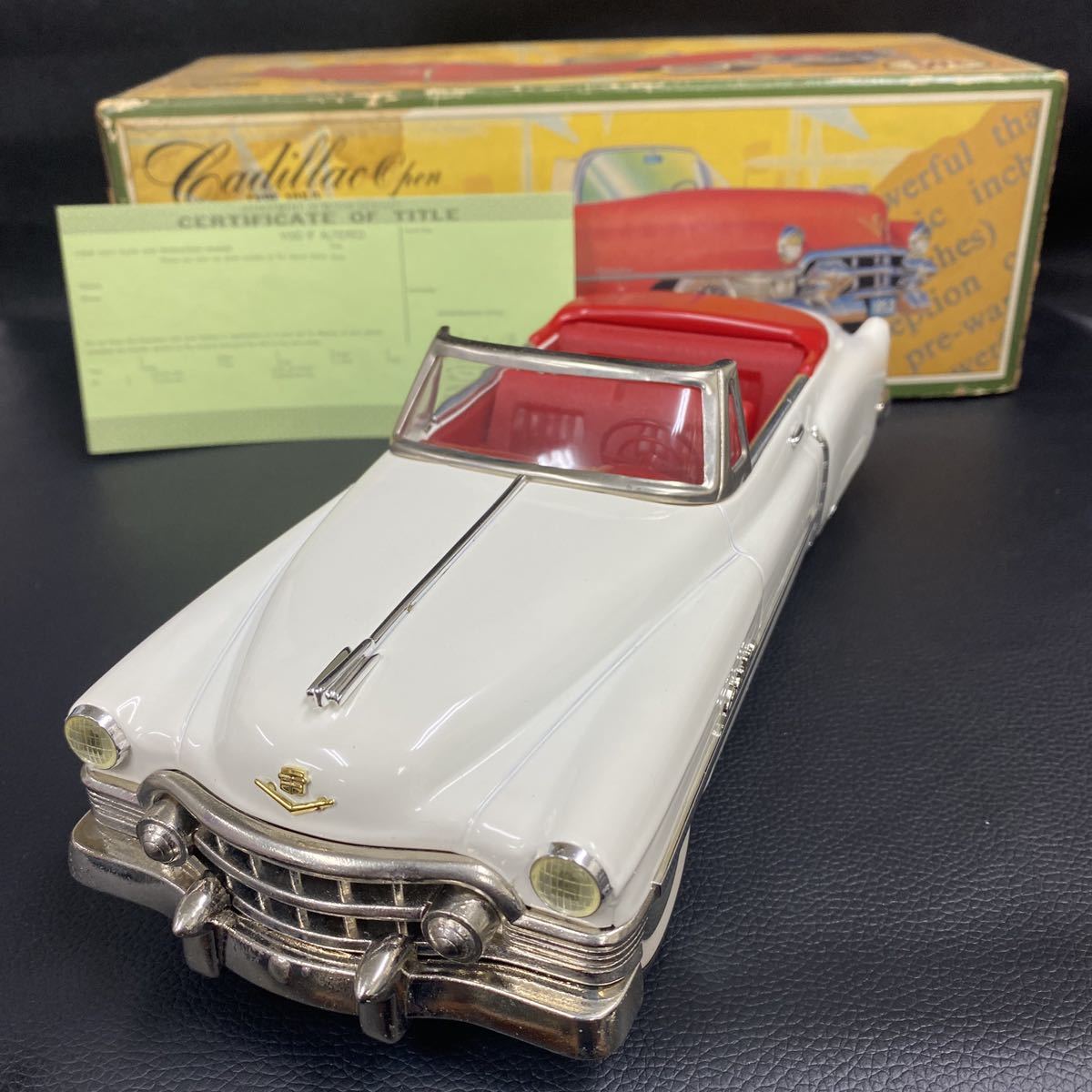 【海外 正規品】 キャデラック Fifties 50's フィフティーズ オープン ブリキ玩具 Open Cadillac Fifties 50's 1950 TYPE 自動車
