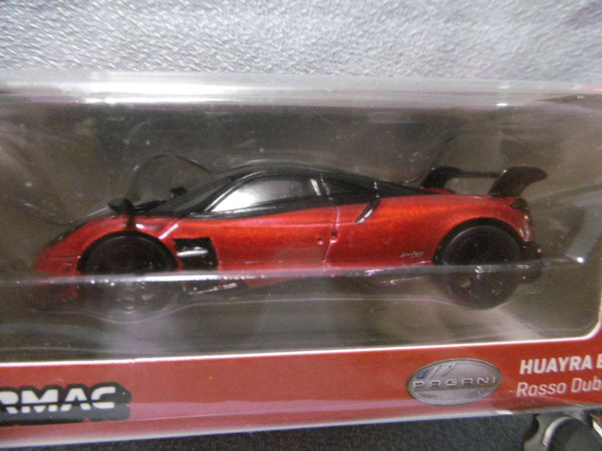 未開封新品 TARMAC WORKS 1/64 HUAYRA BC Rosso Dubai_画像2