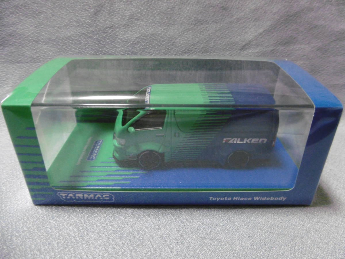 未開封新品 TARMAC WORKS 1/64 Toyota Hiace Widebody Falken_画像1