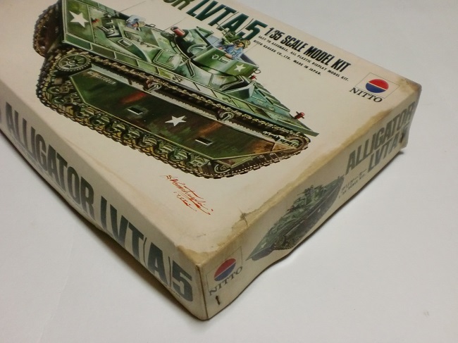 日東科学 ニットー 1/35 アメリカ軍 アリゲーター 上陸用舟艇 LVT(A)5 ALLIGATOR NITTO KAGAKU MODEL JAPAN 94_画像5