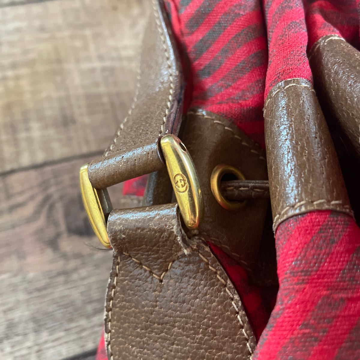 GUCCI オールドグッチ Rigate ヴィンテージ ポシェット GUCCI オールドグッチ Rigate ヴィンテージ ポシェット