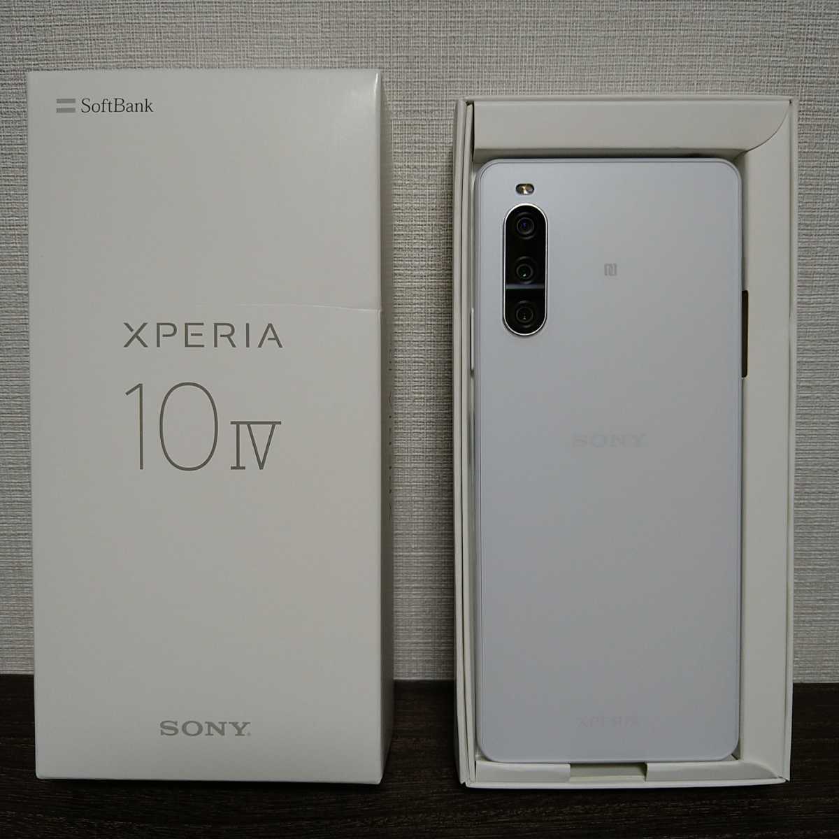 Sony Xperia10 IV 128GB ホワイト simフリー - 携帯電話、スマートフォン