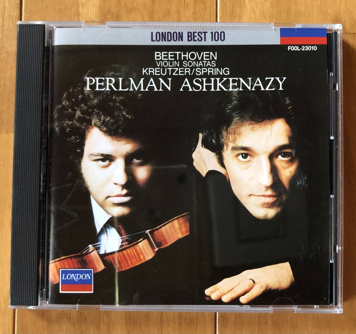 CD-Sep / 日 LONDON / I.パールマン、V.アシュケナージ / ベートーヴェン_ヴァイオリン・ソナタ 第９番 OP.47, 同第５番 Op.24「春」