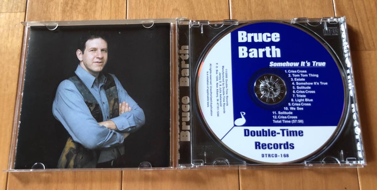 CD-Sep / 日 Double-Time Records / Bruce Barth / Somehow It's True