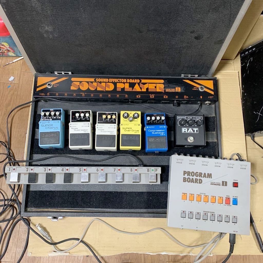 あ-3689)PROGRAM BORD MDP-600 mus-D /SOUND PLAYER MDE-102 MUS-D