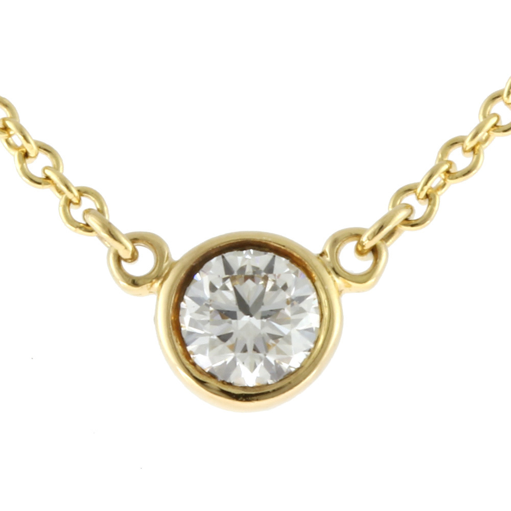 (訳ありセール 格安) TIFFANY&Co. ティファニー K18 ネックレス ダイヤモンド 一粒ジュエリー バイザヤード 18金 K18ゴールド ゴールド【SH】【BJ】 中古 イエローゴールド (訳ありセール 格安) TIFFANY&Co. ティファニー K18 ネックレス ダイヤモンド 一粒ジュエリー バイザヤード 18金 K18ゴールド ゴールド【SH】【BJ】 中古 イエローゴールド