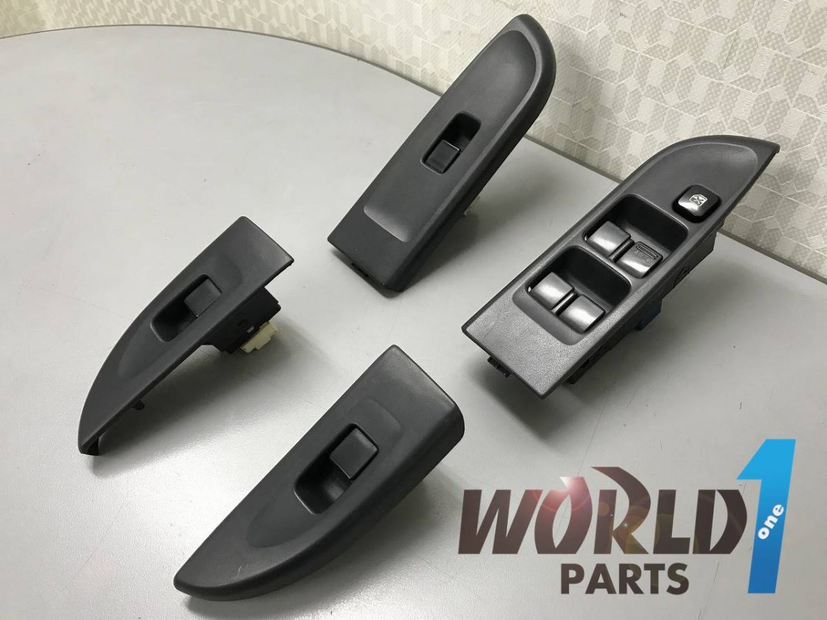 GC8 インプレッサ WRX STi 純正 パワーウィンドウスイッチ 前後左右セット Ver4 アプライドE SUBARU IMPREZA