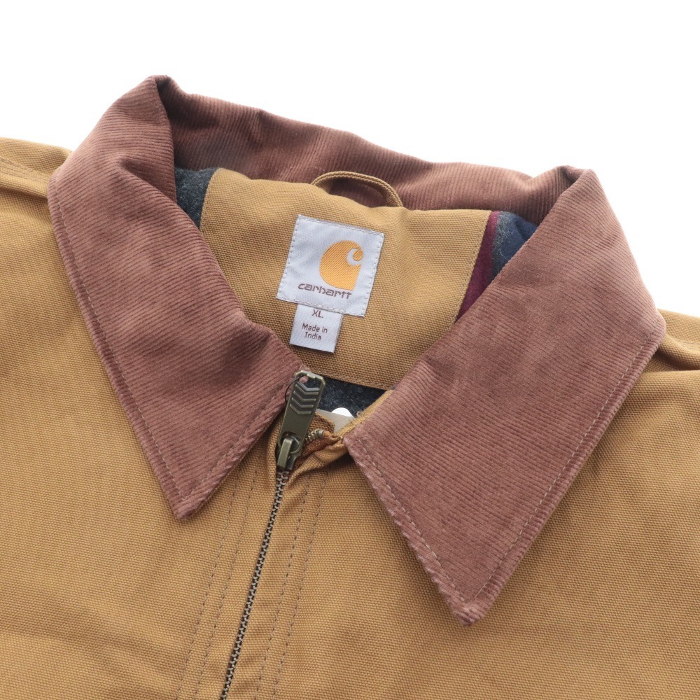 ■ carhartt カーハート ワークジャケット ダック地 デトロイトジャケット アウター ジャンパー 上着 メンズ XL ブラ_画像5