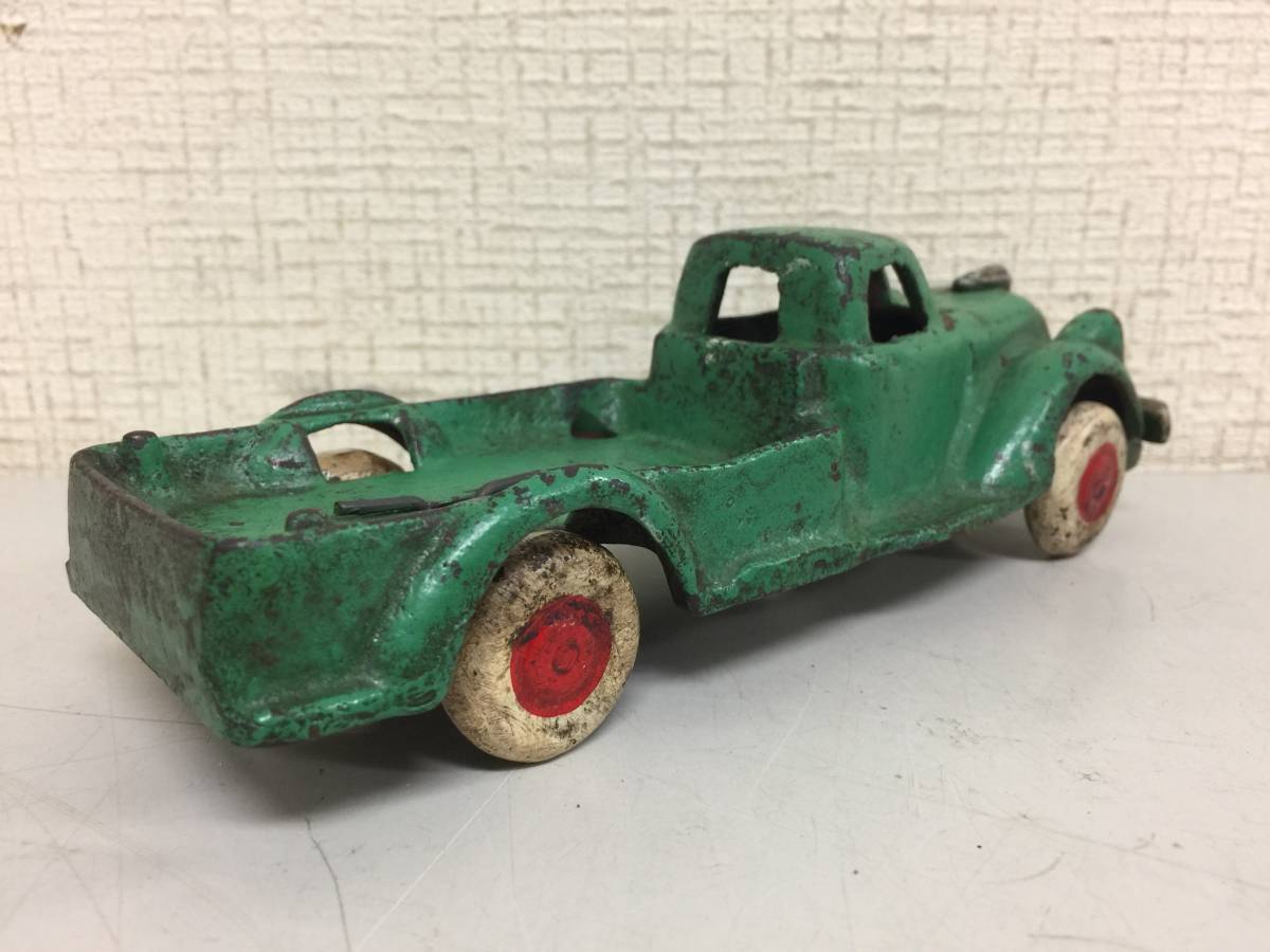 昭和レトロ 金属製 トラック 車 自動車 全長約17cm 当時物 530g