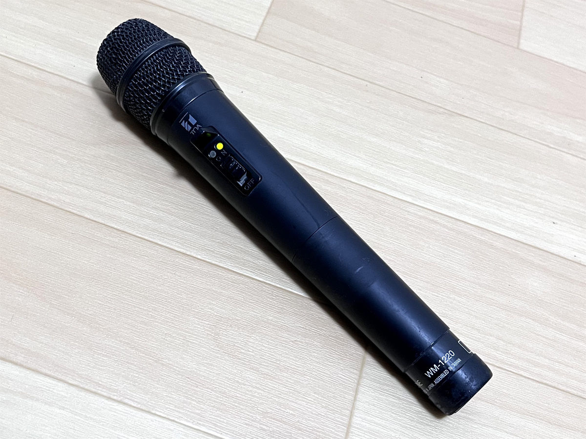 TOA WM-1220 ワイヤレスマイク オーディオ機器 TOA WM-1220 ワイヤレスマイク オーディオ機器