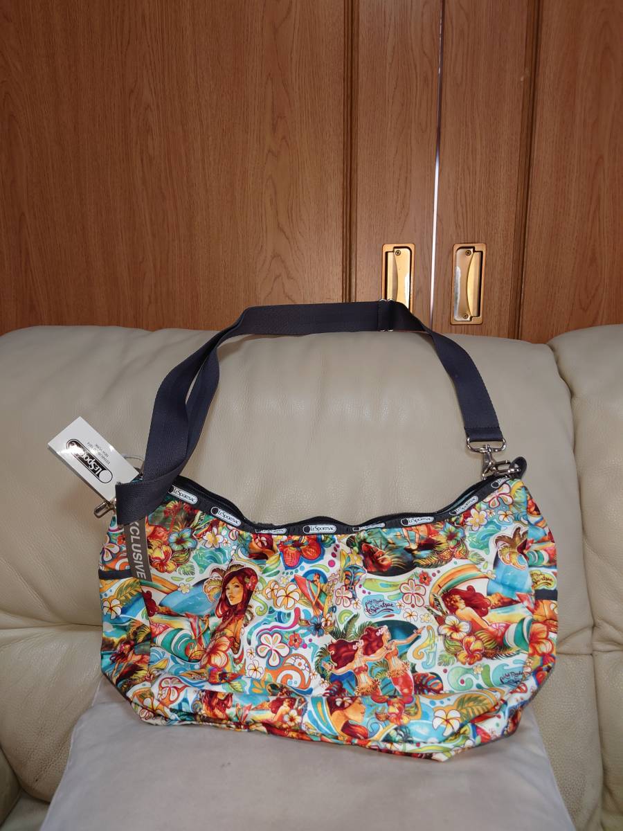 最安値で LeSportsac レスポートサック ハワイ限定柄 モアナアヘ 未